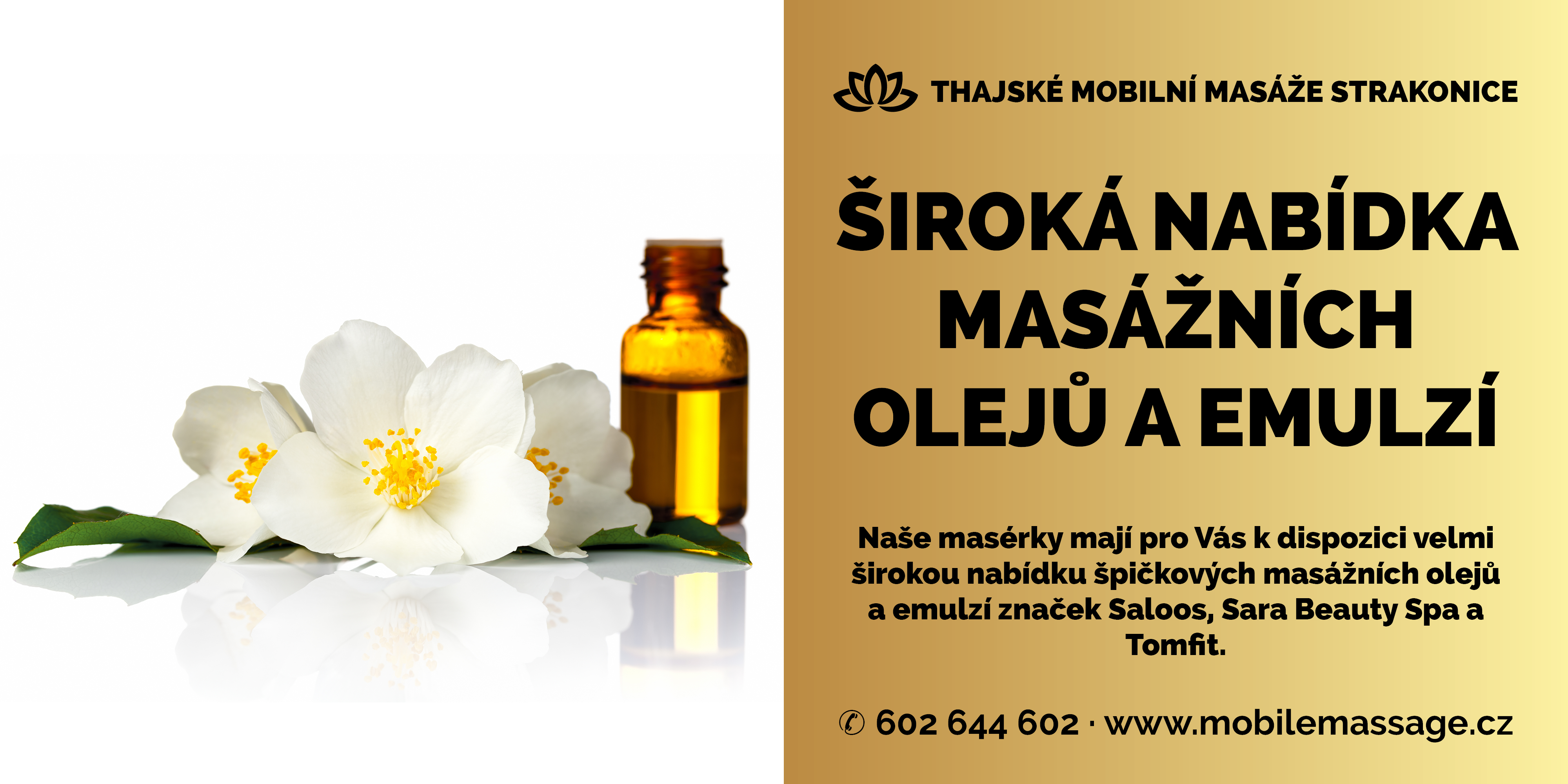Thajské mobilní masáže Strakonice